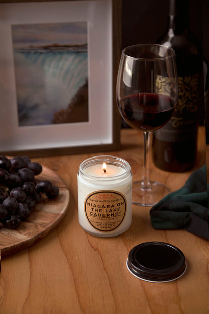 Bougie de soja Cabernet Niagara-on-the-Lake 8 oz