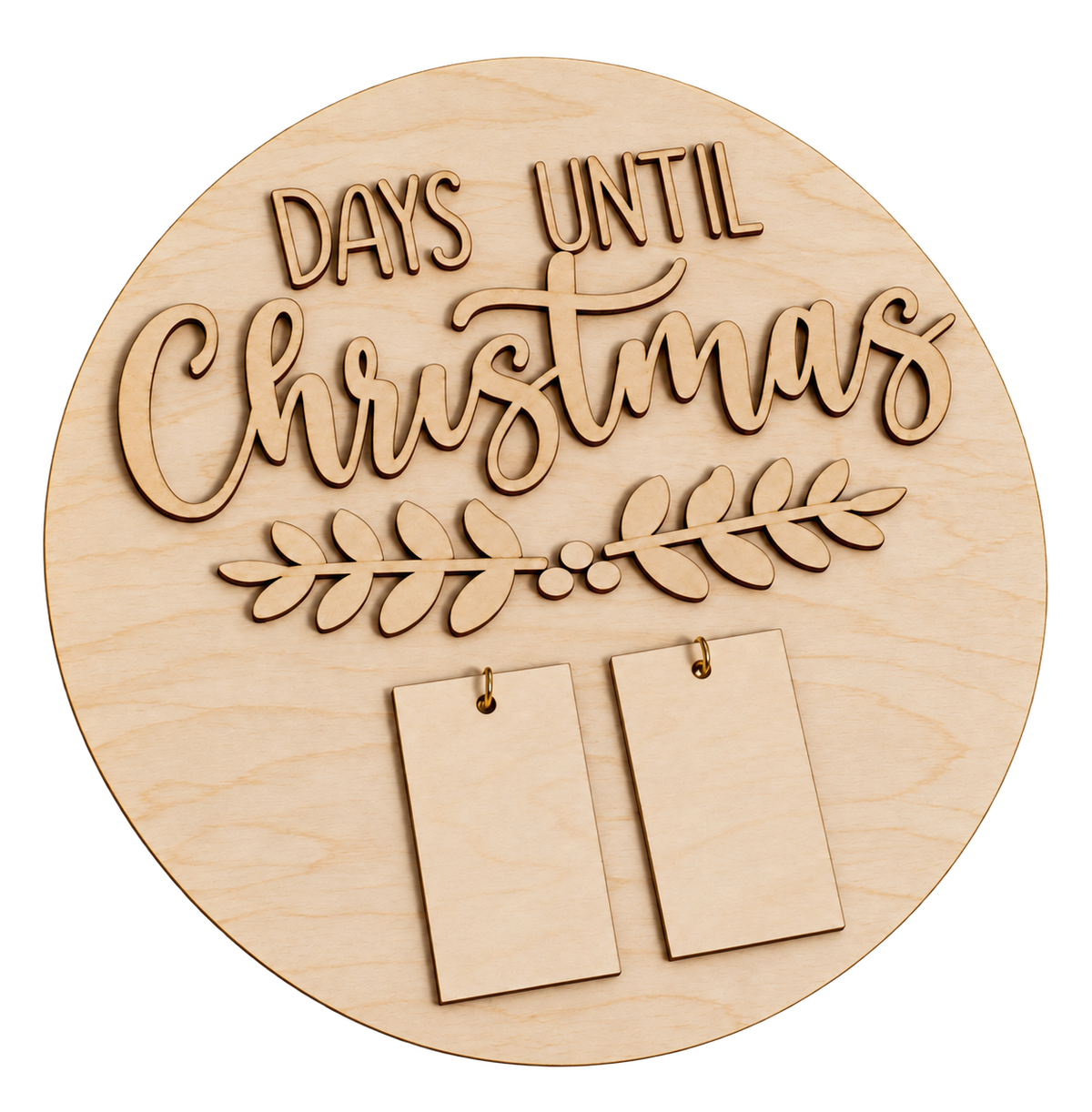 Countdown to Christmas 12" Sign