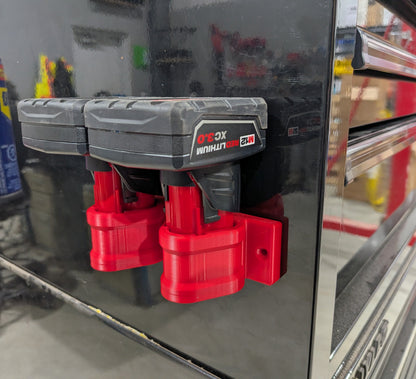 Magnetic Milwaukee M12 Battery Holder
