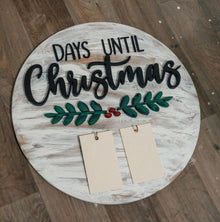 Countdown to Christmas 12" Sign