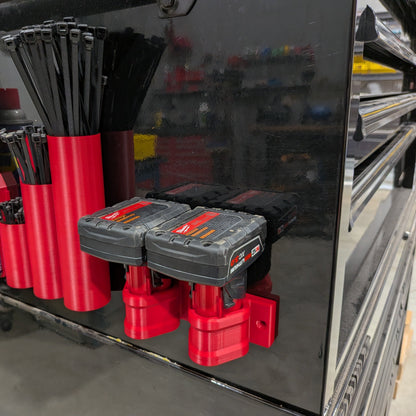 Magnetic Milwaukee M12 Battery Holder