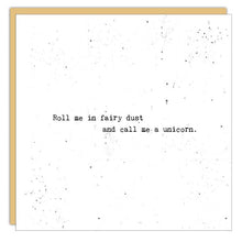 Stationery - Little Gem Card - Roll Me In Fairy Dust