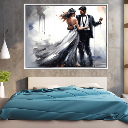 Gala de danse - Beaux-arts - Décoration murale - Impression sur toile