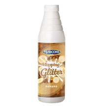 Garniture Scintillante Saveur Banane - Bouteille Souple 1 KG - Rubicone Canada - Livraison Gratuite au Canada pour les Commandes Supérieures à 199 CAD