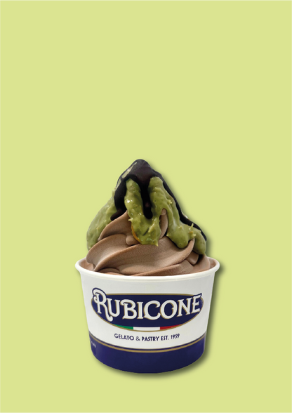 Choco Kataifi (Dubai Chocolate) Dark Chocolate Cone Dip Coating - 1.5 KG Bucket - Rubicone Canada - Made in Italy - Ships Free Within Canada on Orders Above CAD $199
