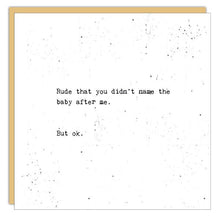 Stationery - Little Gem Card - Rude