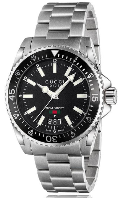 Montre GUCCI Dive Homme Grande Taille YA136301A