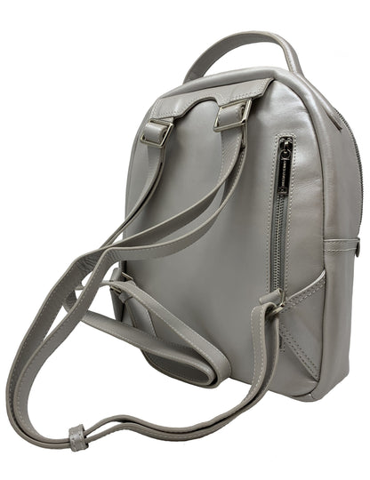 Genuine Leather Beaded Backpack, Eve