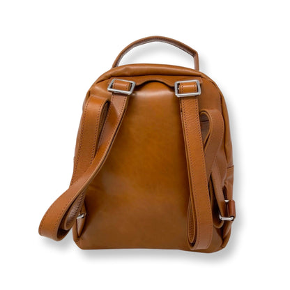 Cognac Leather Backpack | Eve - PRE-ORDER