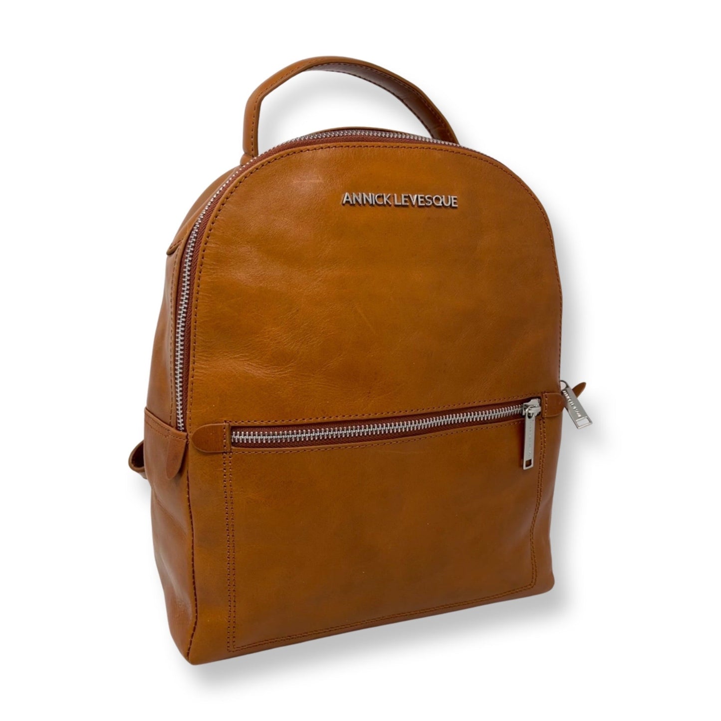 Cognac Leather Backpack | Eve - PRE-ORDER