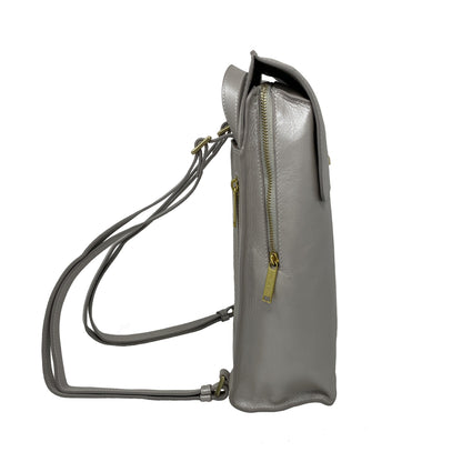 Beaded leather backpack, Antoinette