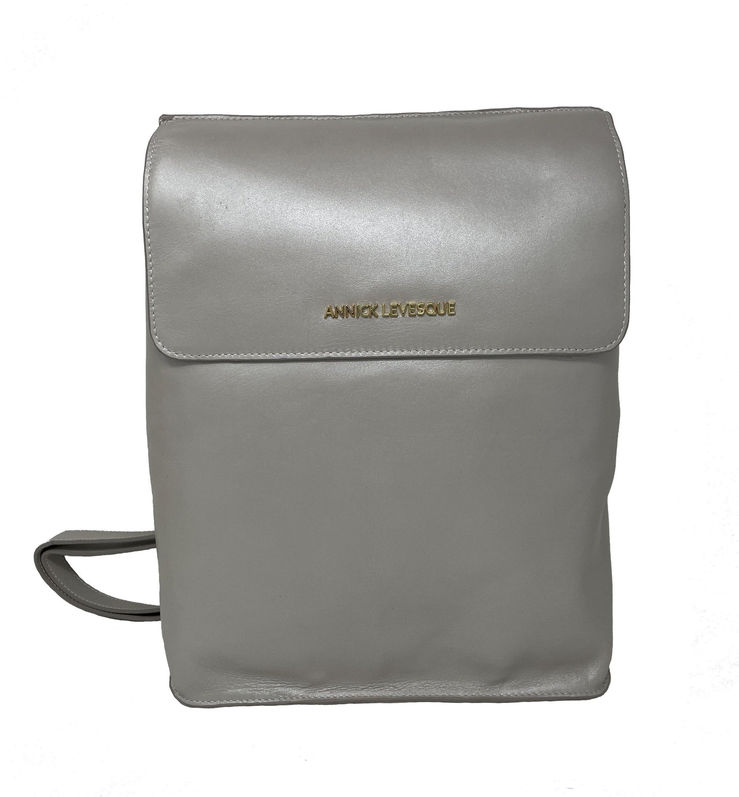 Beaded leather backpack, Antoinette