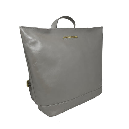 Leather backpack, beaded - Lore