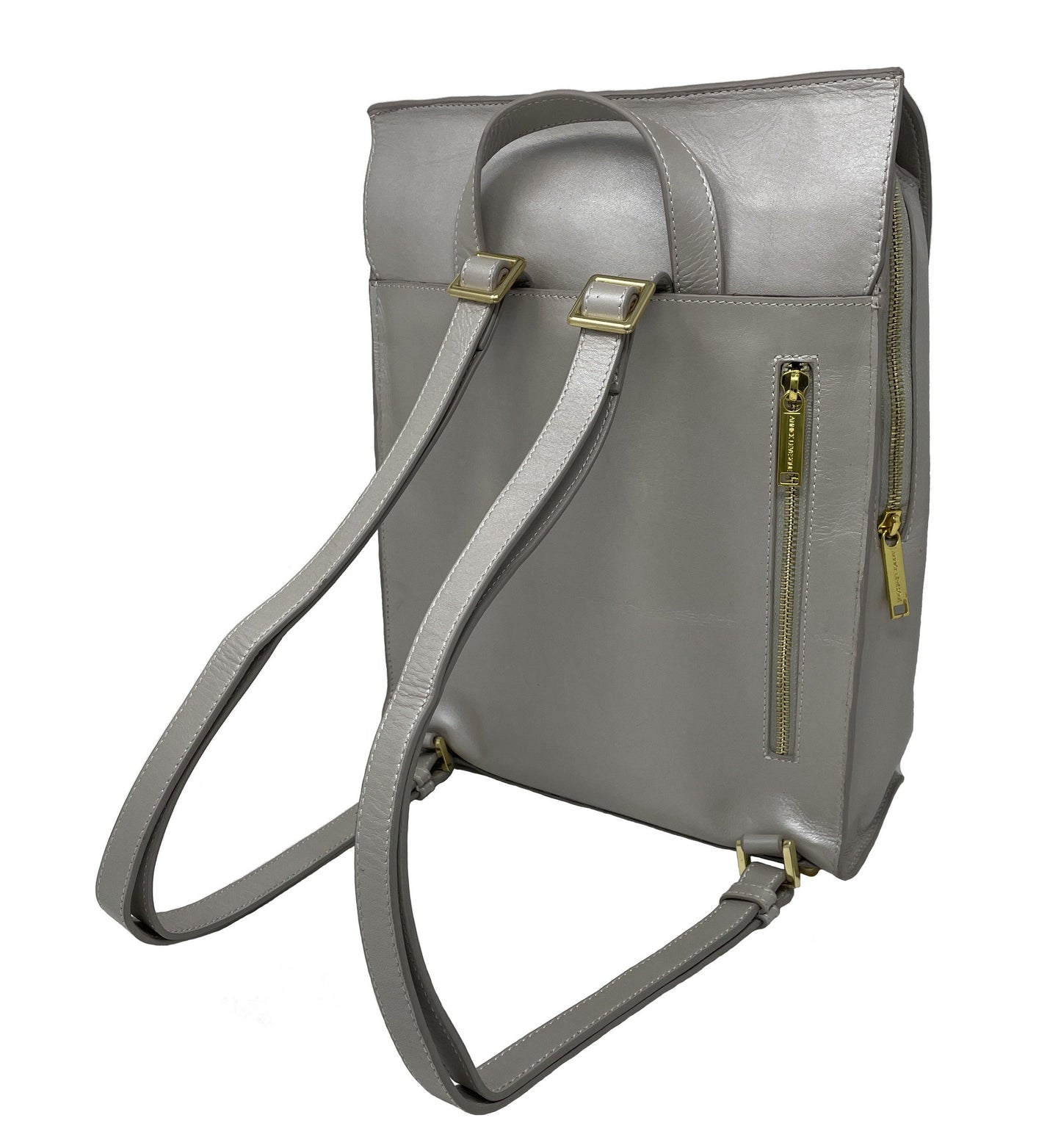 Beaded leather backpack, Antoinette