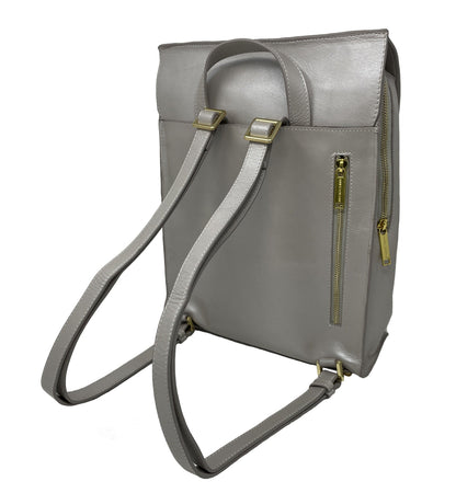 Beaded leather backpack, Antoinette