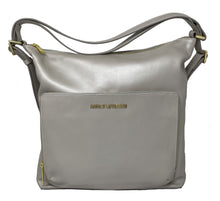 Sac à main en Cuir Transformable Perlé, Alexandra