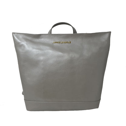 Leather backpack, beaded - Lore