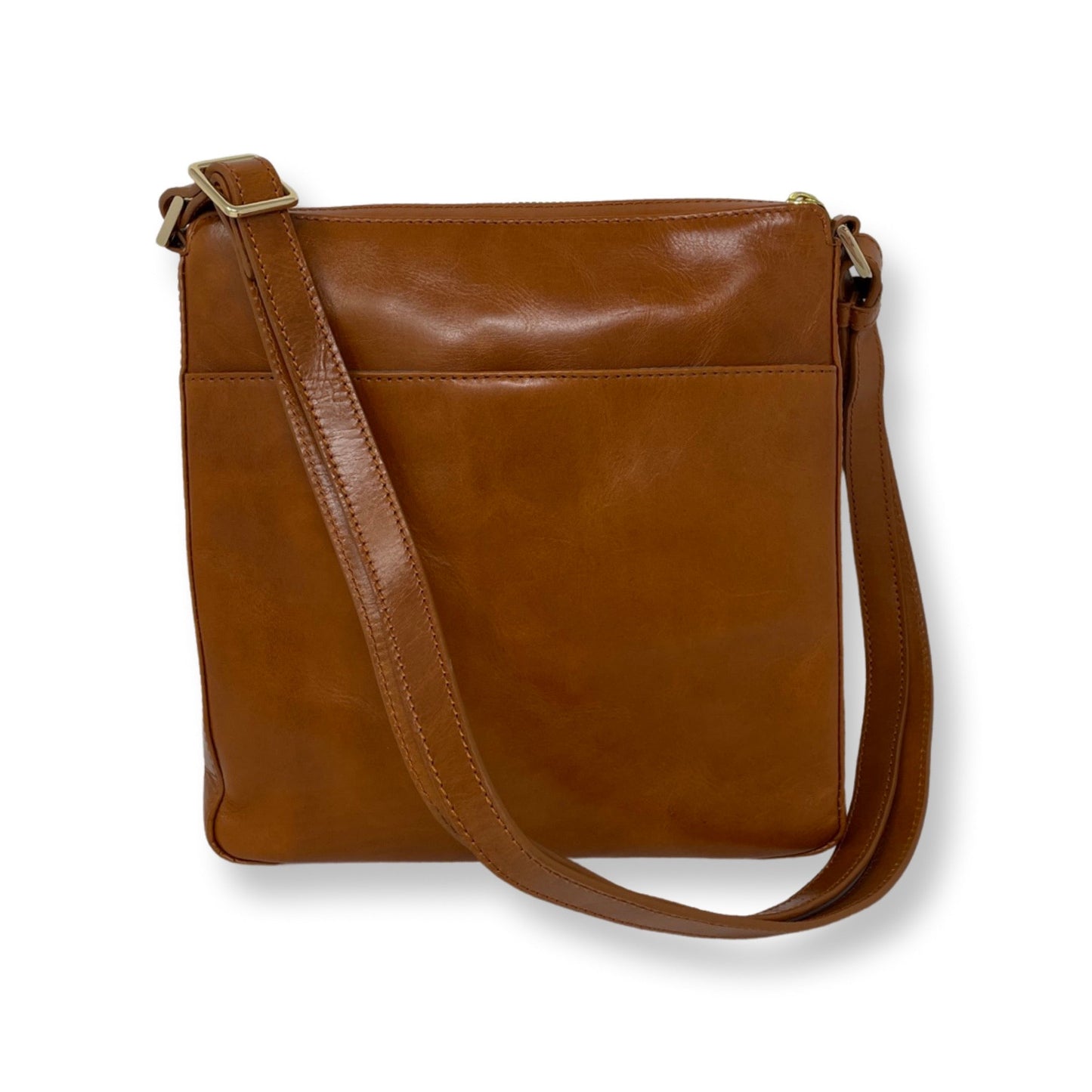 Cognac Leather Shoulder Bag | Gisèle - PRE-ORDER