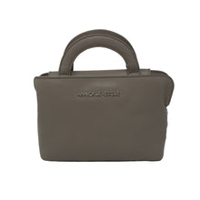 Sac à Main en Cuir Clarence, deux en un, taupe