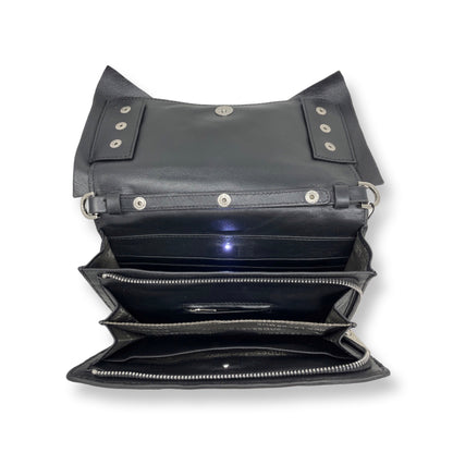 Genuine Black Leather Handbag with Bow | Scarlett - PRE-ORDER