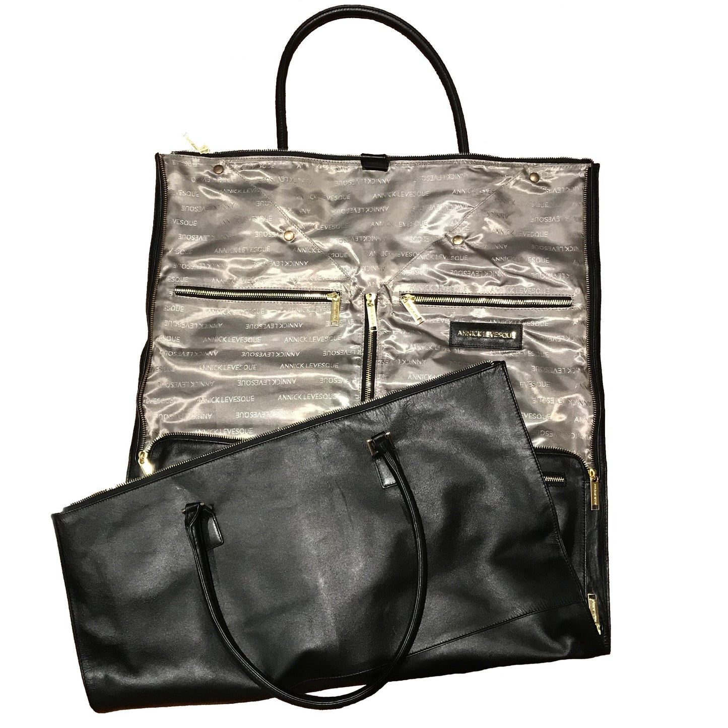 Large Travel Bag - Garment Bag, Black | Frederick - PRE-ORDER