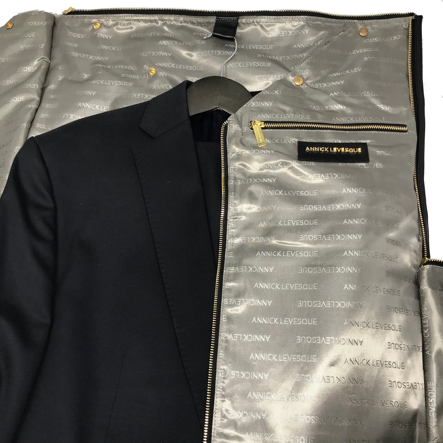 Large Travel Bag - Garment Bag, Black | Frederick - PRE-ORDER