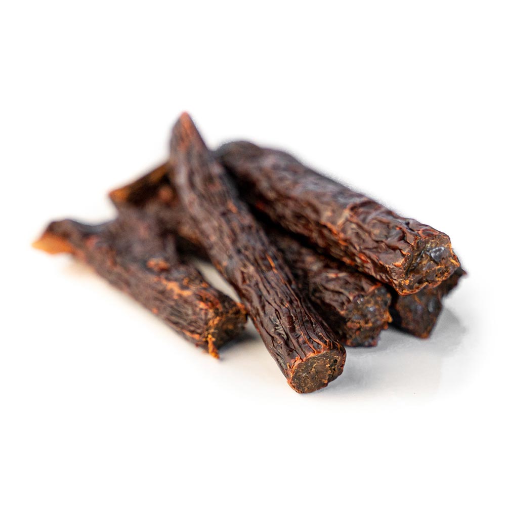 Bâtonnets de saumon et de tripes de bœuf 85g