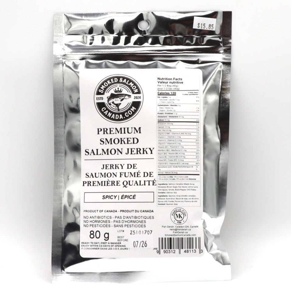 Salmon Smoked Jerky