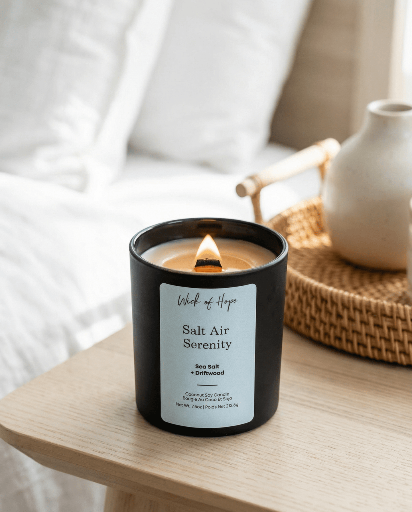 Salt Air Serenity Candle | Sea Salt + Driftwood