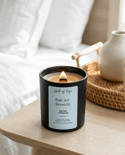 Salt Air Serenity Candle | Sea Salt + Driftwood