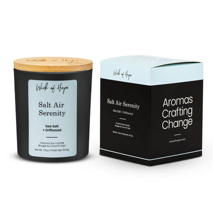 Salt Air Serenity Candle | Sea Salt + Driftwood