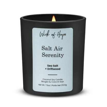 Salt Air Serenity Candle | Sea Salt + Driftwood
