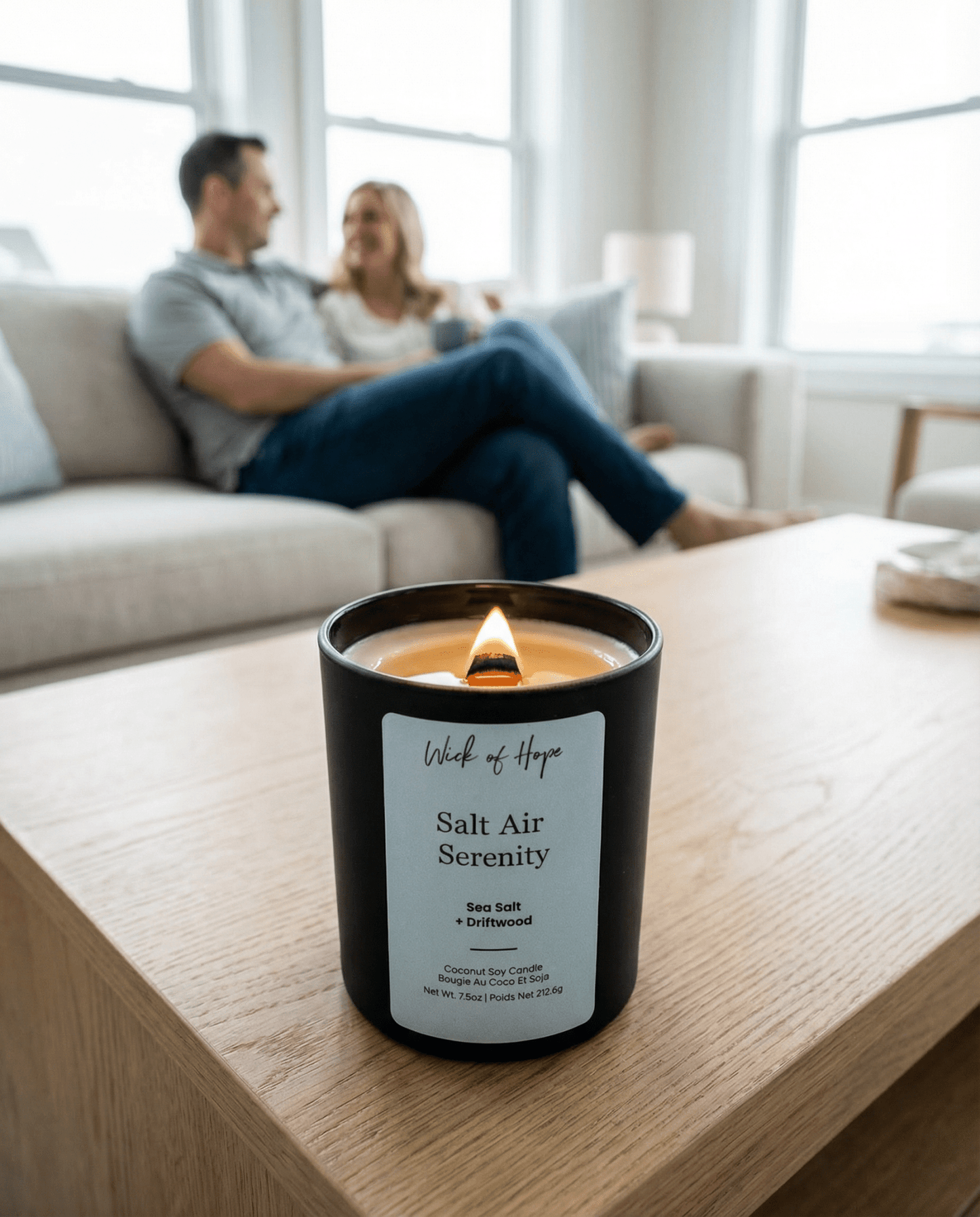 Salt Air Serenity Candle | Sea Salt + Driftwood