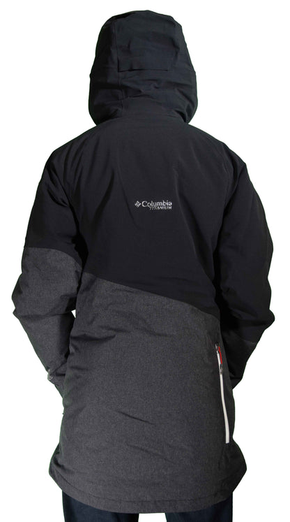 Columbia Titanium Doudoune de ski First Tracks 860 TurboDown Homme Taille : M