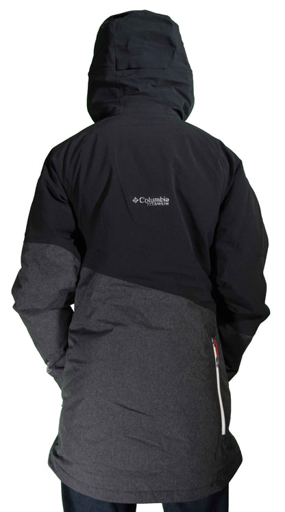 Columbia Titanium Doudoune de ski First Tracks 860 TurboDown Homme Taille : M
