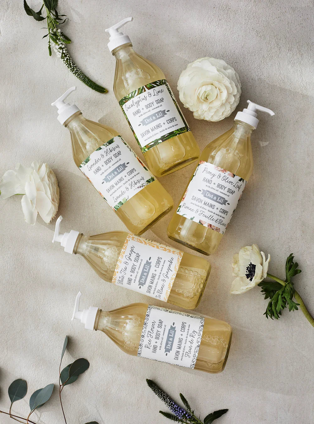 Savon liquide Mains + Corps | Choisissez votre parfum
