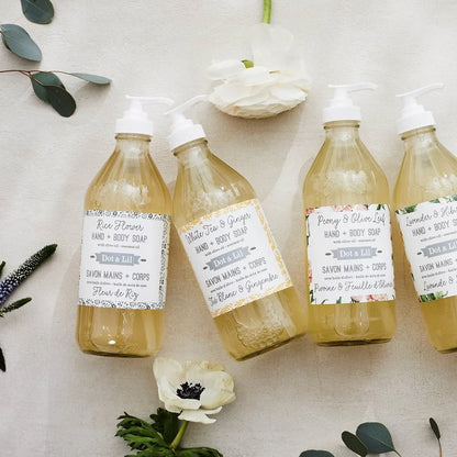 Savon liquide Mains + Corps | Choisissez votre fragrance