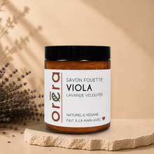 Savon fouetté VIOLA lavande veloutée