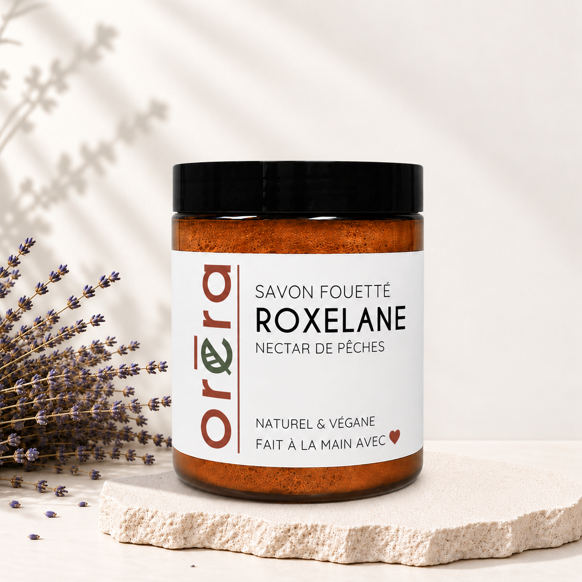 Savon fouetté ROXELANE nectar de pêches