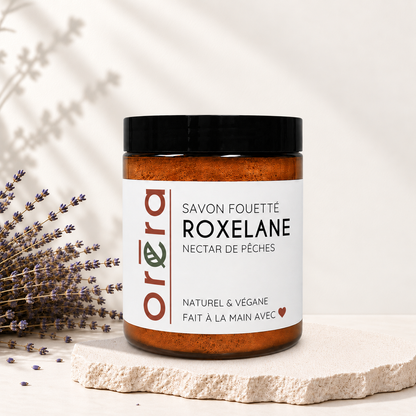 Savon fouetté ROXELANE nectar de pêches