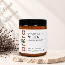 Savon fouetté VIOLA lavande veloutée