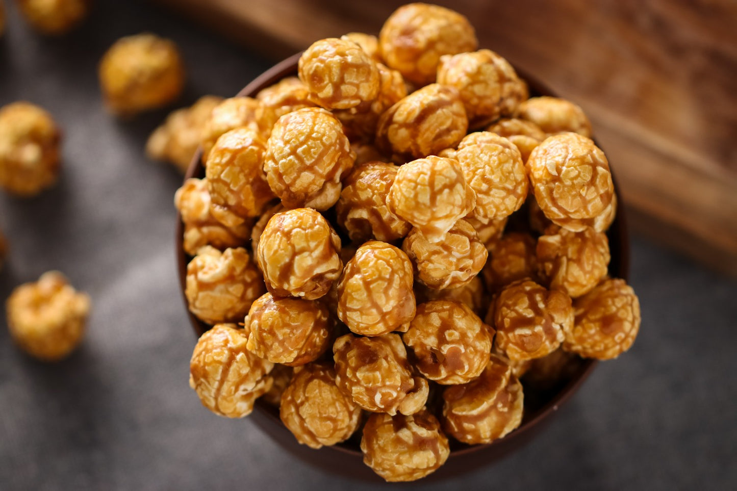 Popcorn au sel de mer et érable