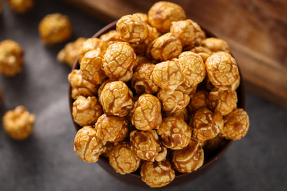 Popcorn au sel de mer et érable