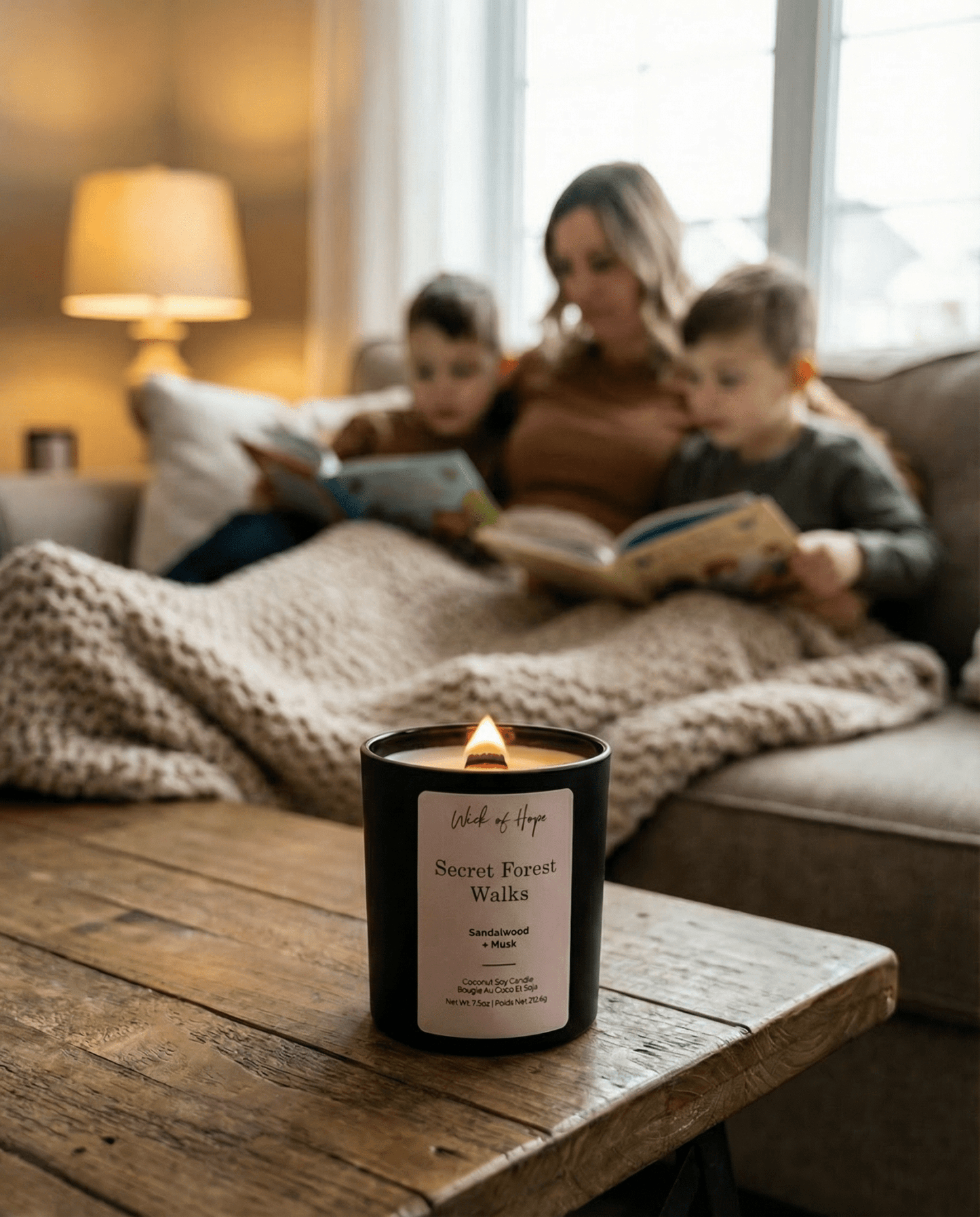 Secret Forest Walks Candle | Sandalwood + Musk