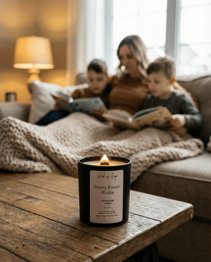Secret Forest Walks Candle | Sandalwood + Musk
