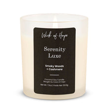 Serenity Luxe Candle | Smoky Woods + Cashmere