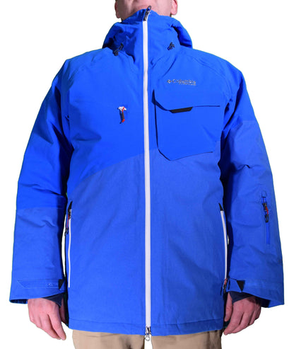 Columbia Titanium Doudoune de ski First Tracks 860 TurboDown Homme Taille : M