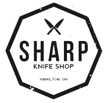 sharp knife shop logo