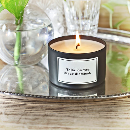 Candle - Quote - Shine On