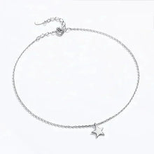 La Cheville Étoile Céleste en Argent Sterling 925